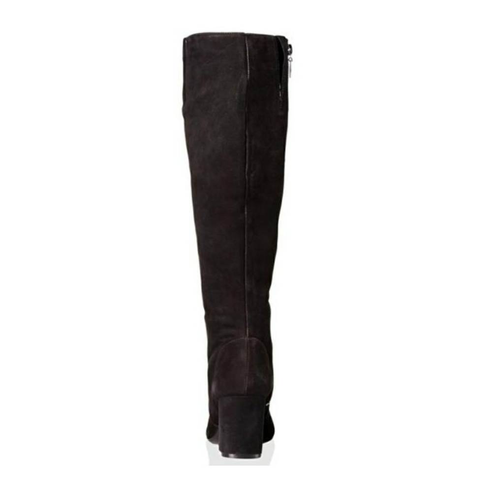 Sexy Chic SCHUTZ Black Suede Boots - Picture 4 of 15